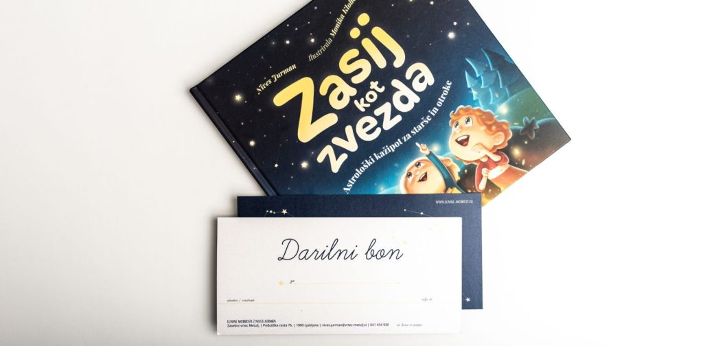 Darilni bon in slikanica Zasij kot zvezda